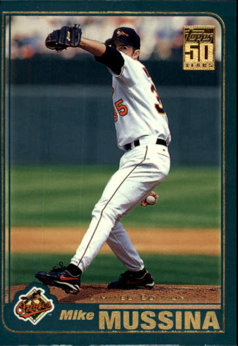 2001 Topps Limited #33 Mike Mussina