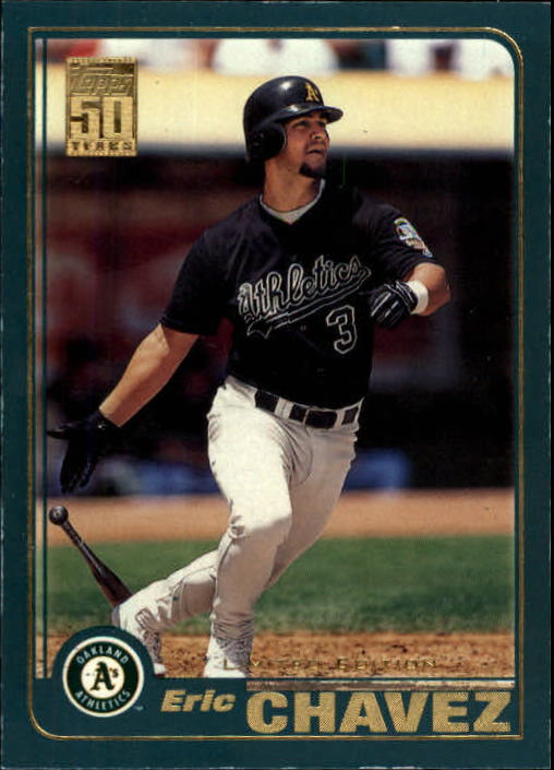 2001 Topps Limited #67 Eric Chavez