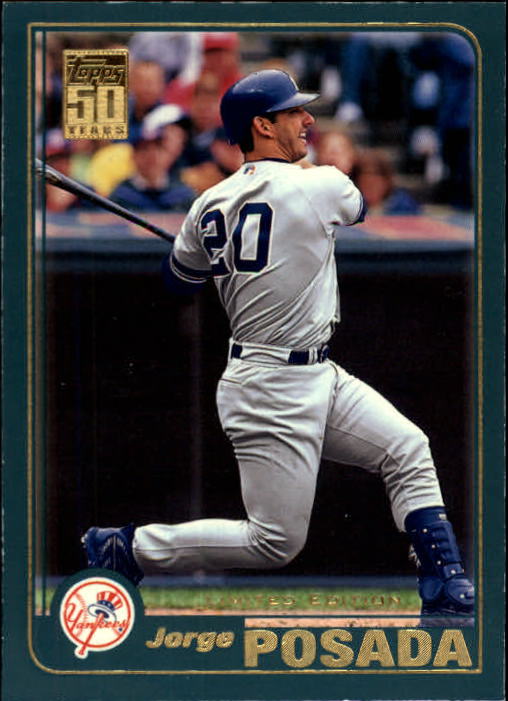 2001 Topps Limited #120 Jorge Posada