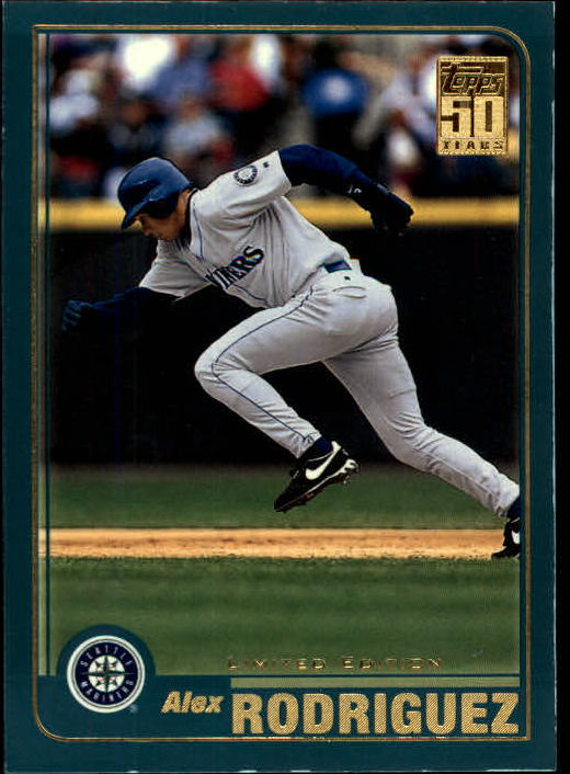 2001 Topps Limited #200 Alex Rodriguez
