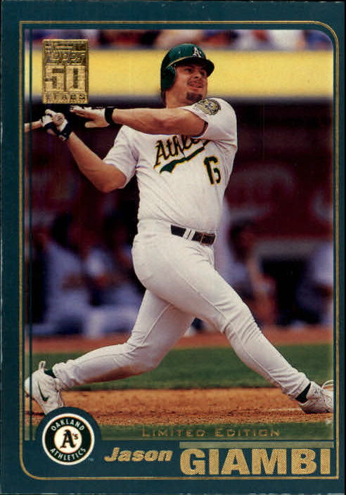 2001 Topps Limited #210 Jason Giambi