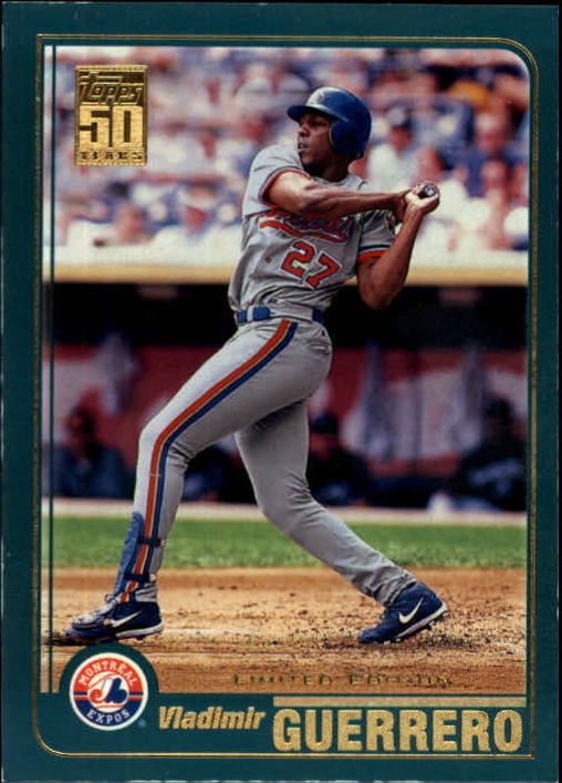 2001 Topps Limited #300 Vladimir Guerrero