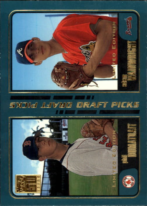 2001 Topps Limited #355 P.Dumatrait/A.Wainwright