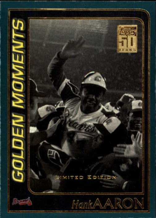 2001 Topps Limited #385 Hank Aaron GM