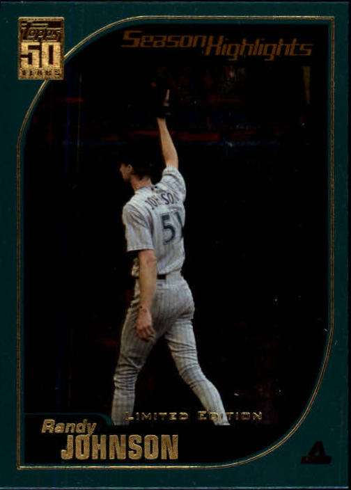 2001 Topps Limited #388 Randy Johnson SH