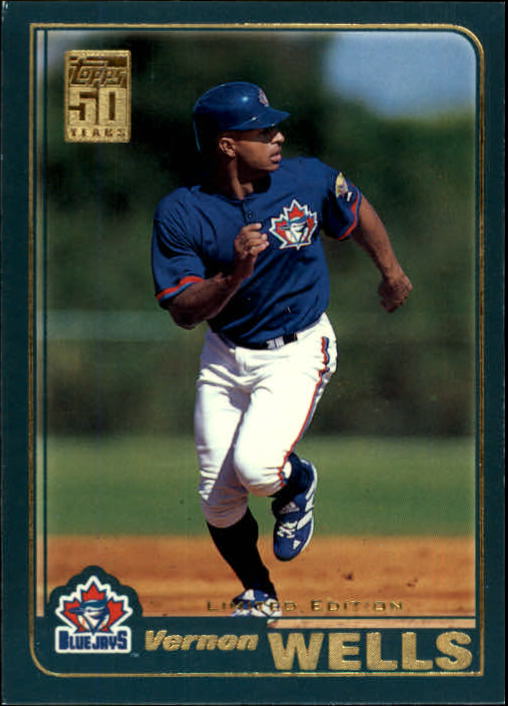 2001 Topps Limited #421 Vernon Wells