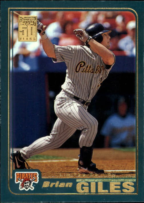 2001 Topps Limited #473 Brian Giles