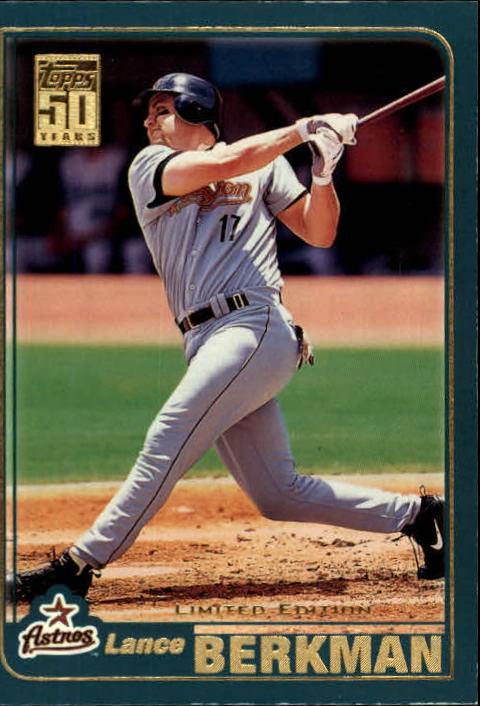 2001 Topps Limited #485 Lance Berkman