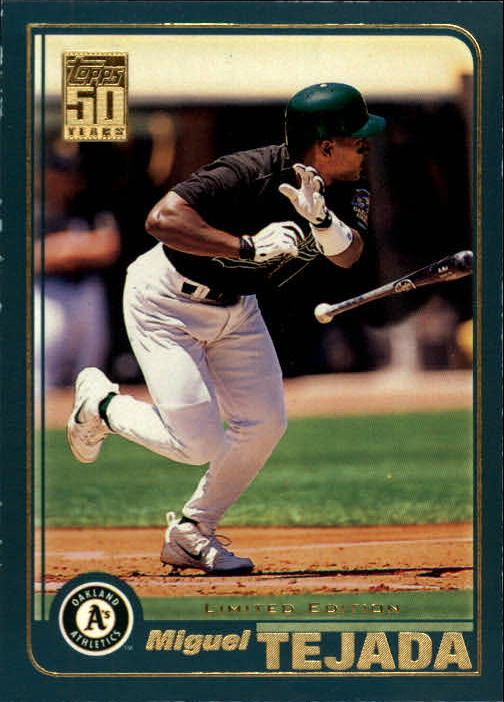 2001 Topps Limited #620 Miguel Tejada