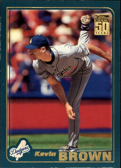2001 Topps Limited #645 Kevin Brown