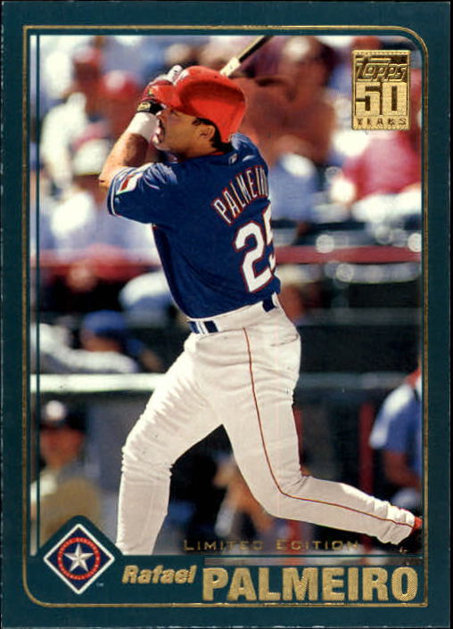 2001 Topps Limited #650 Rafael Palmeiro
