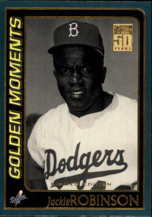 2001 Topps Limited #783 Jackie Robinson GM