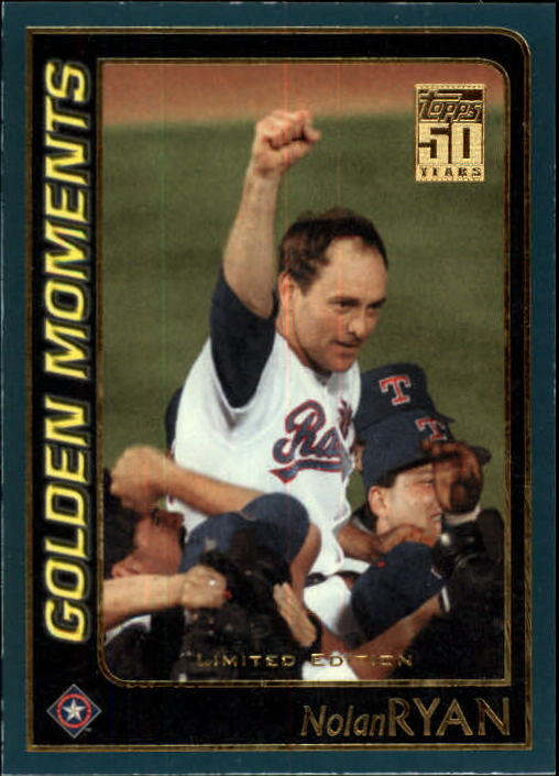 2001 Topps Limited #785 Nolan Ryan GM