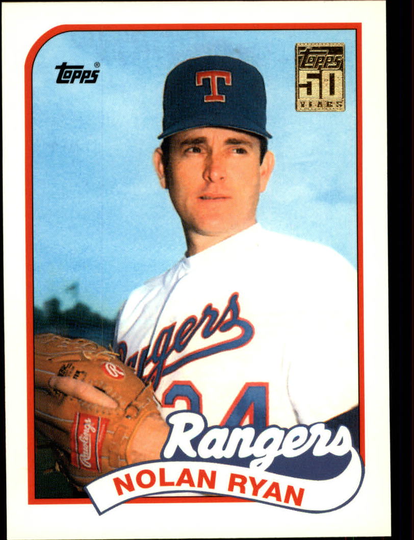2001 Topps Traded #T134 Nolan Ryan 89