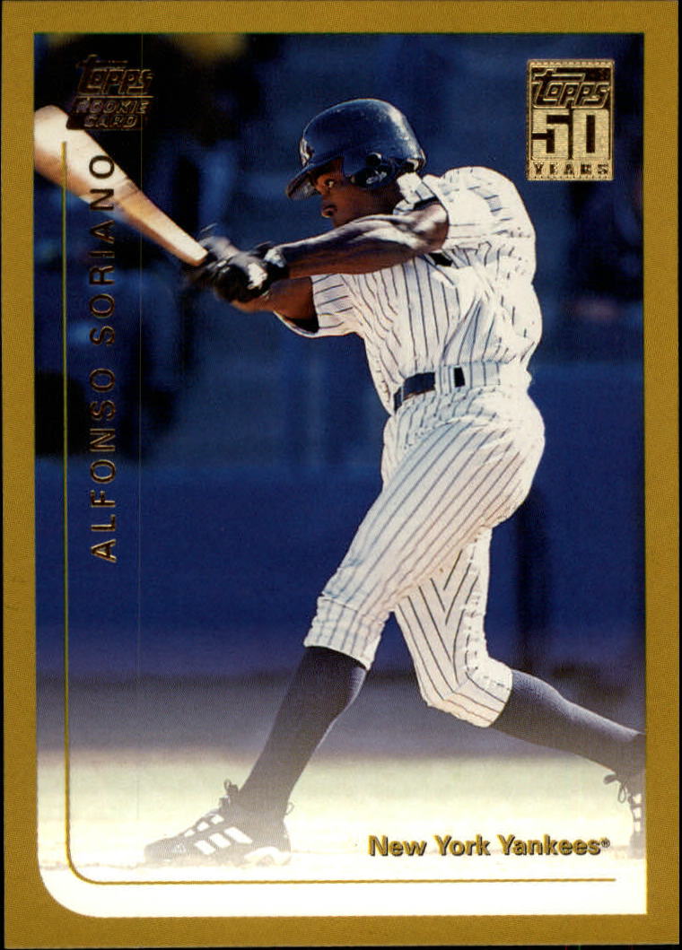 2001 Topps Traded #T144 Alfonso Soriano 99
