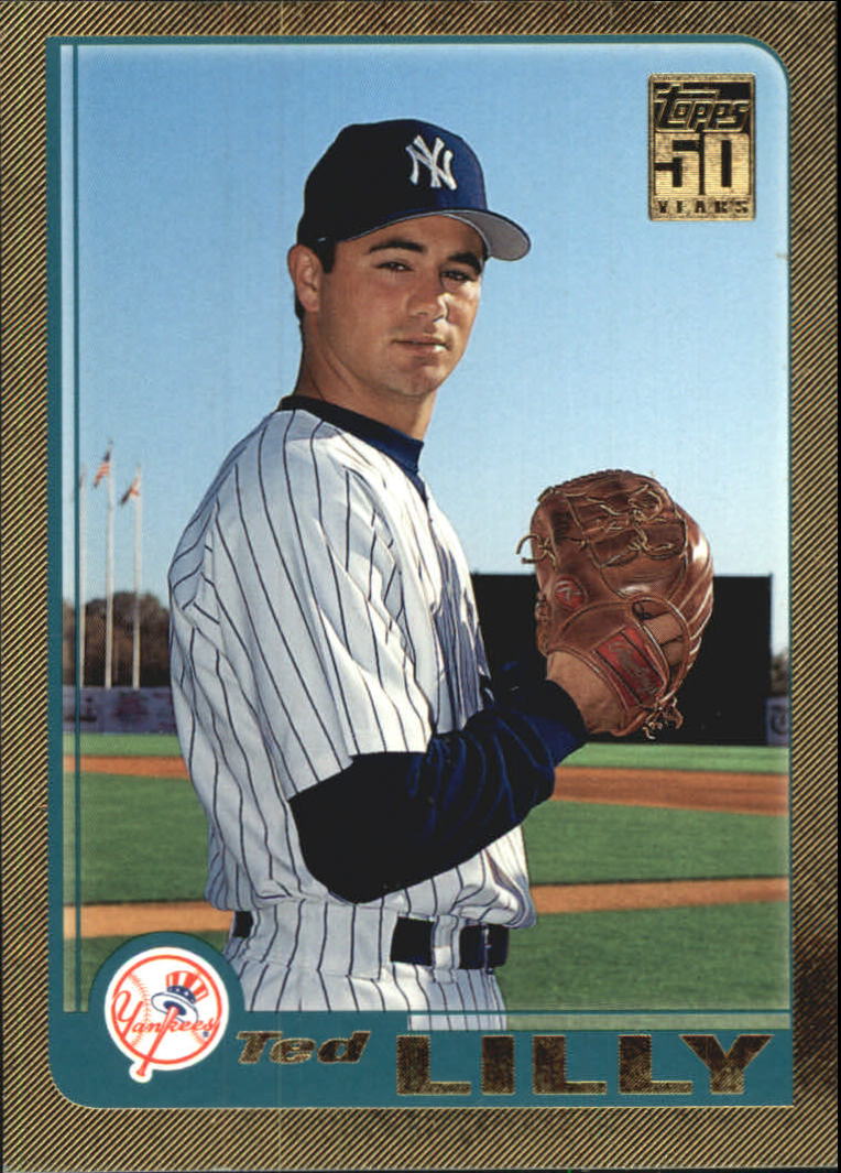 2001 Topps Traded Gold #T68 Ted Lilly
