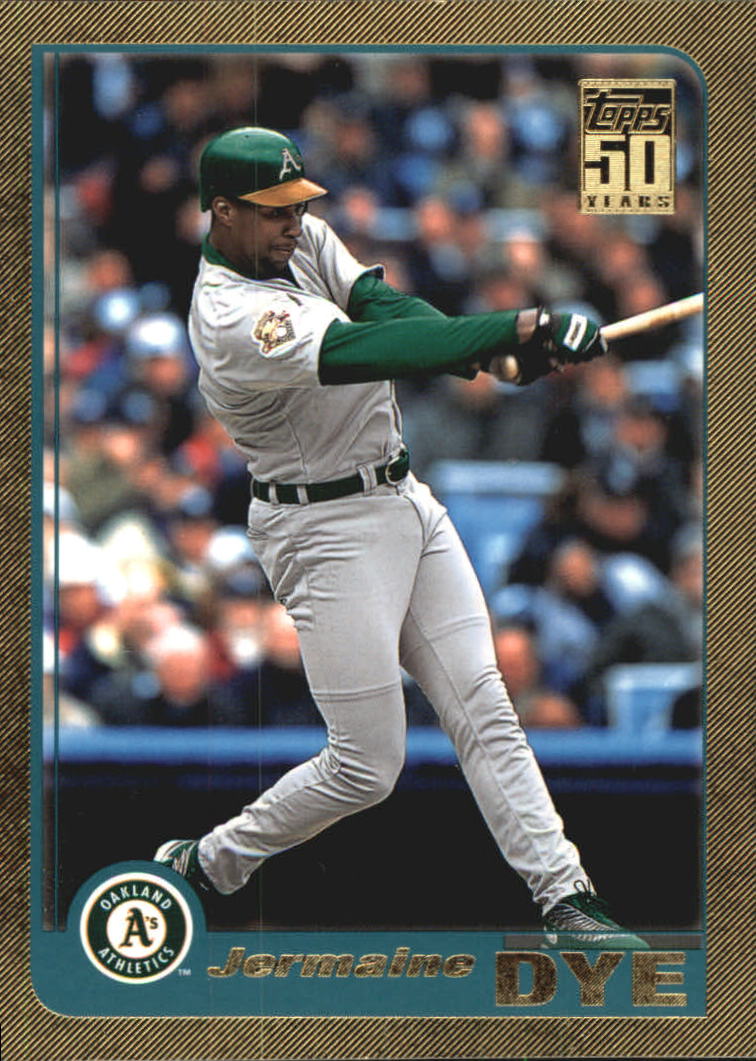 2001 Topps Traded Gold #T69 Jermaine Dye