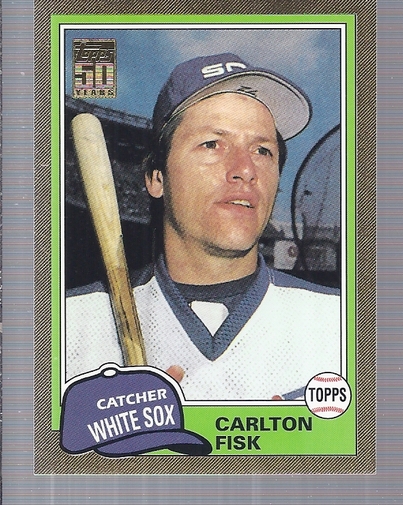2001 Topps Traded Gold #T100 Carlton Fisk 81