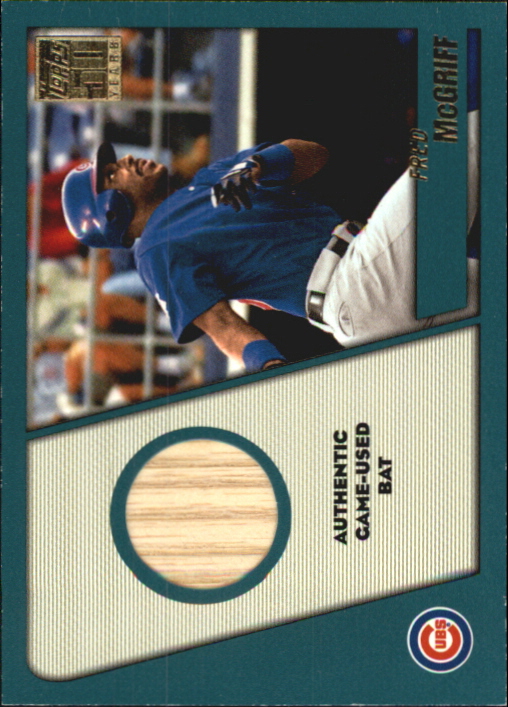2001 Topps Traded Relics #FM Fred McGriff Bat