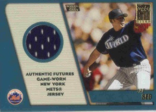 2001 Topps Traded Rookie Relics #TRRJS Jae Seo Jsy