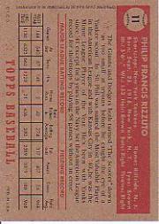 2001 Topps Archives #12 Phil Rizzuto 52 back image