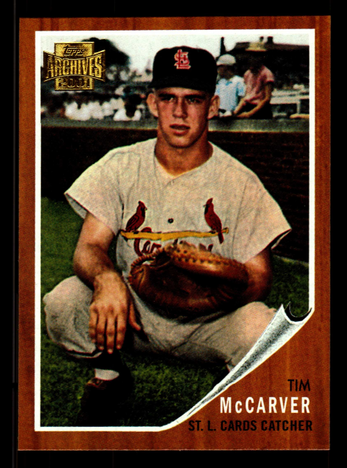 2001 Topps Archives #40 Tim McCarver 62