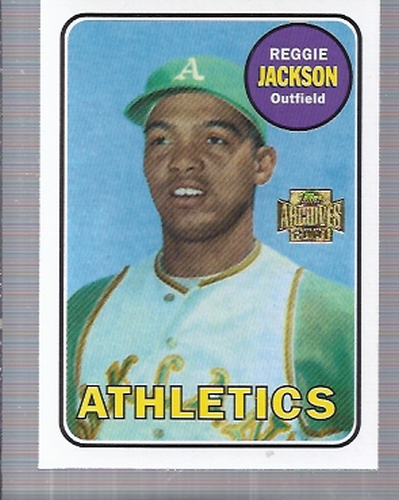 2001 Topps Archives #59 Reggie Jackson 69