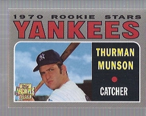 2001 Topps Archives #100 Thurman Munson 70
