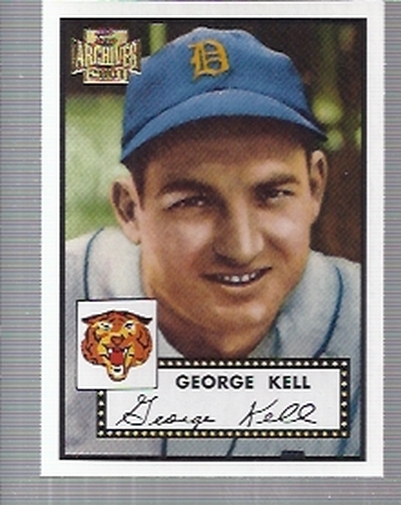 2001 Topps Archives #231 George Kell 52