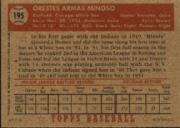 2001 Topps Archives #233 Minnie Minoso 52 back image