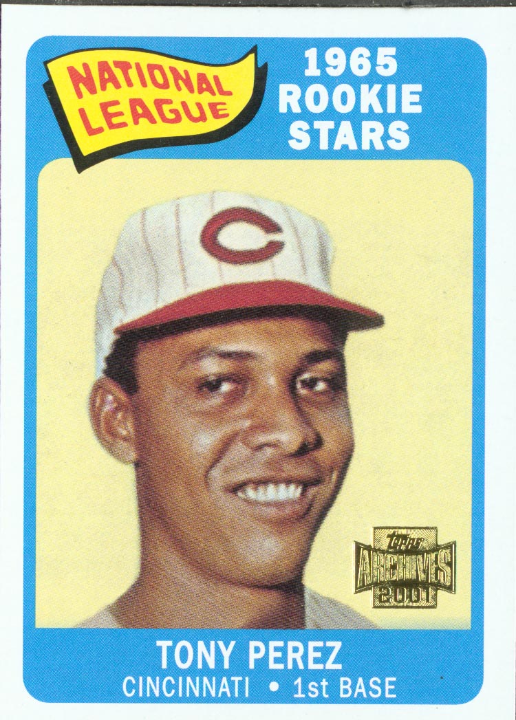 2001 Topps Archives #273 Tony Perez 65