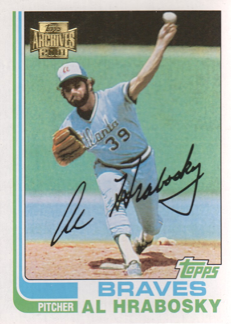 2001 Topps Archives #380 Al Hrabosky 82