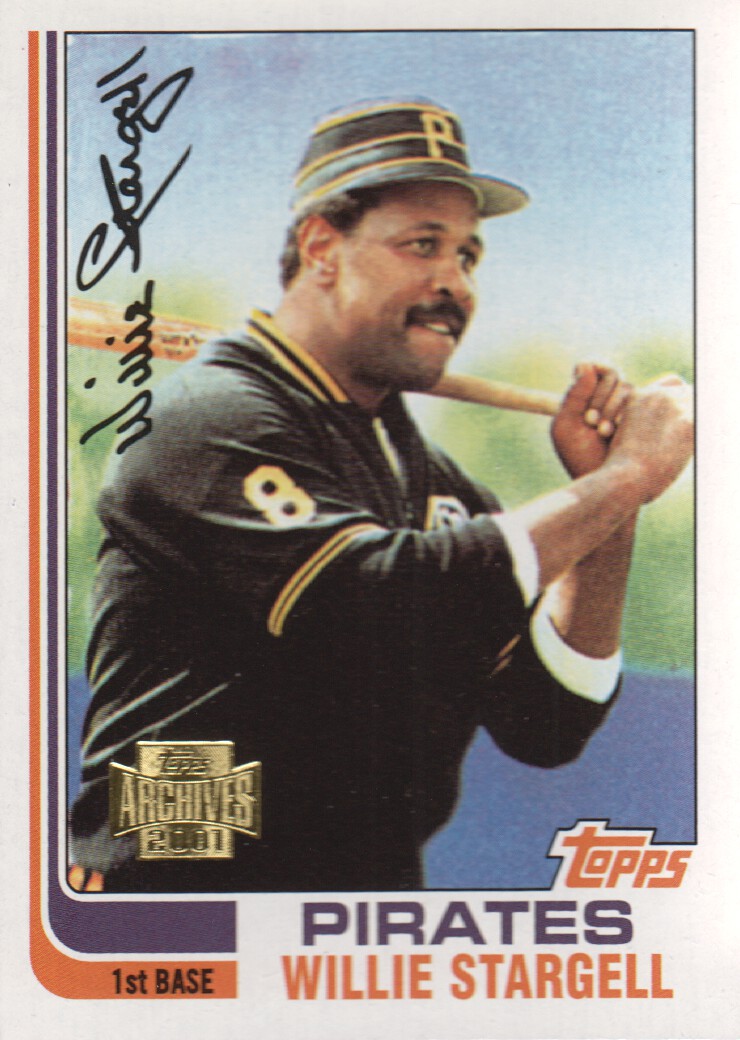 2001 Topps Archives #381 Willie Stargell 82