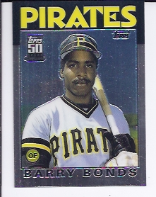 2001 Topps Chrome Traded #T114 Barry Bonds 86