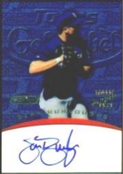 2001 Topps Fusion Autographs #FA9 Sean Burroughs GL A