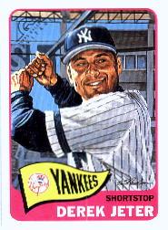 2001 Topps Gallery Heritage #GH8 Derek Jeter