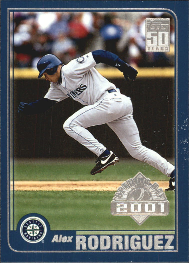 2001 Topps Opening Day #62 Alex Rodriguez