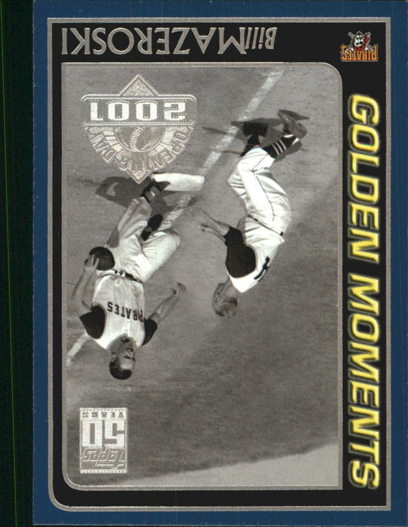2001 Topps Opening Day #157 Bill Mazeroski GM