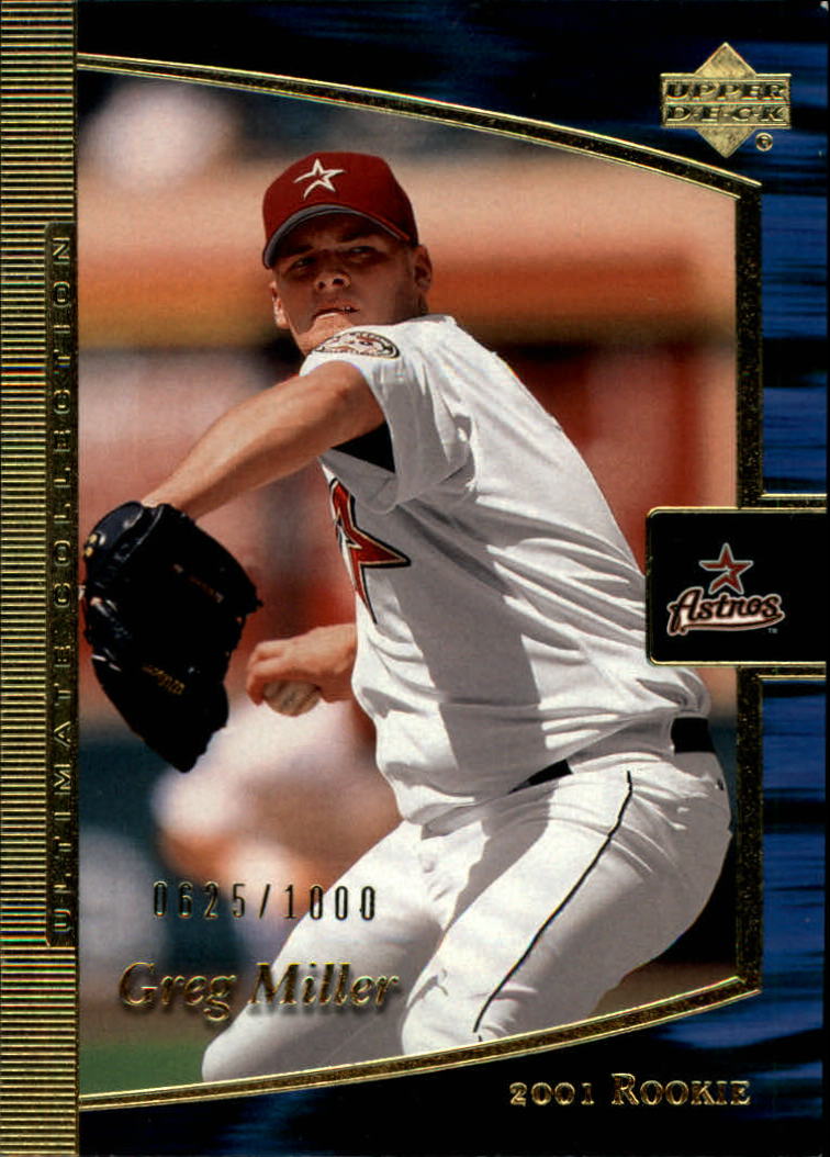 2001 Ultimate Collection #94 Greg Miller T1 RC