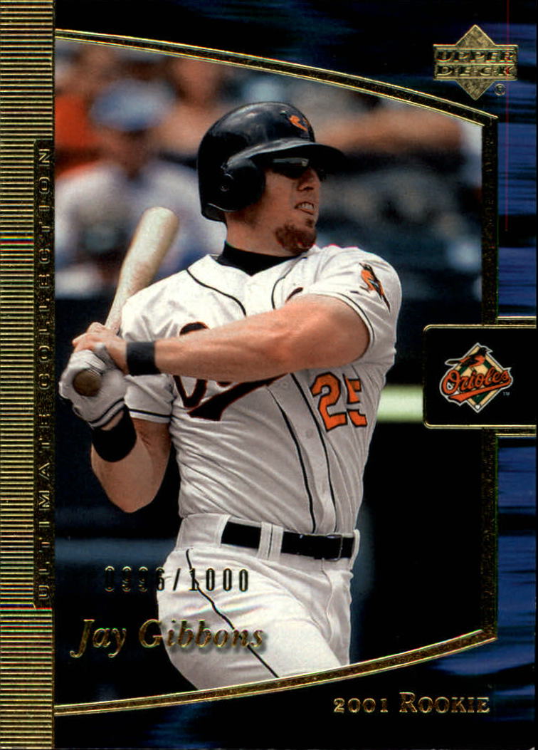 2001 Ultimate Collection #97 Jay Gibbons T1 RC
