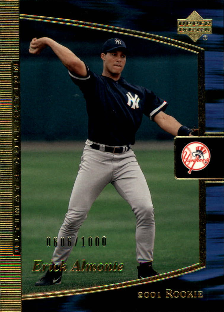 2001 Ultimate Collection #99 Erick Almonte T1 RC