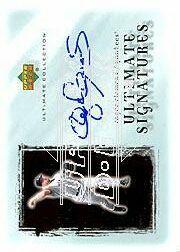 2001 Ultimate Collection Signatures Silver #RC Roger Clemens