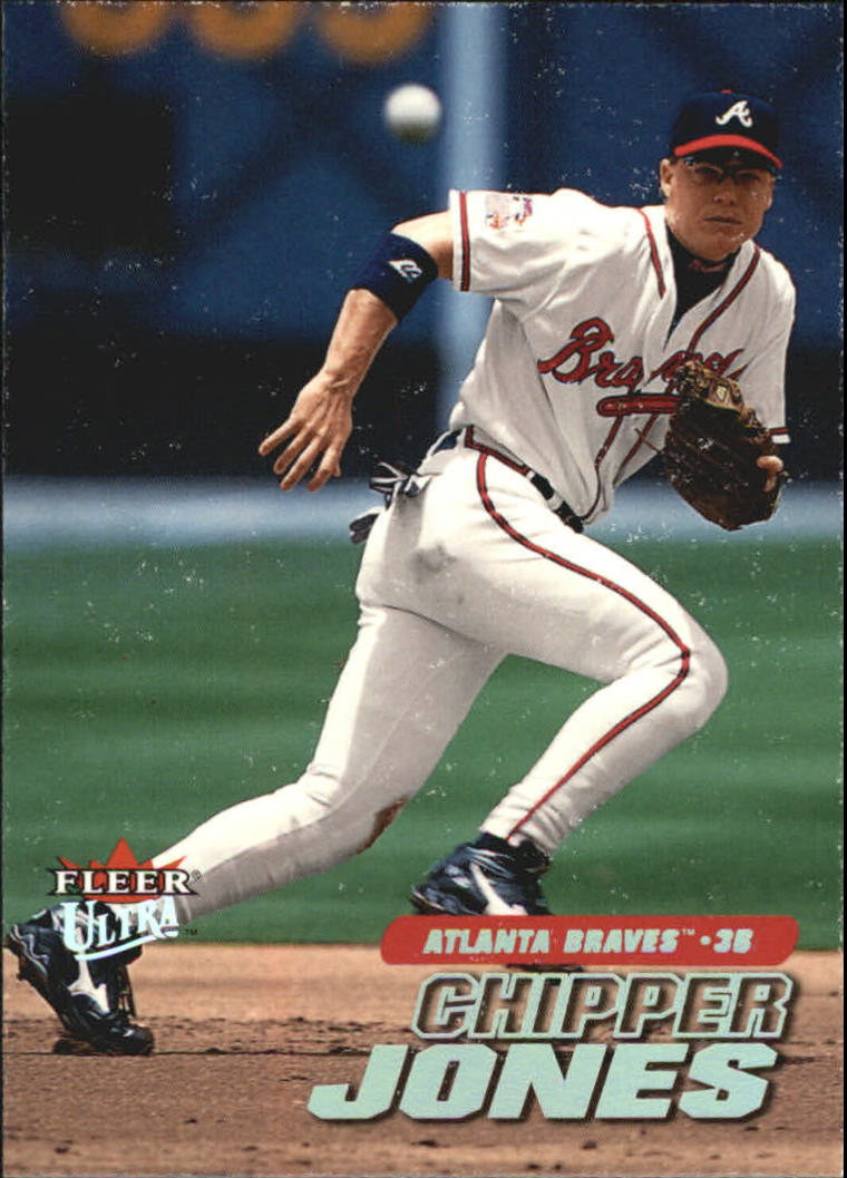2001 Ultra #96 Chipper Jones