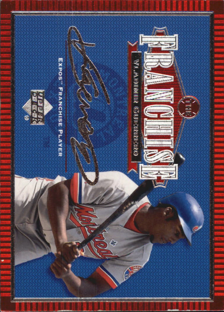 2001 Upper Deck Franchise #F10 Vladimir Guerrero
