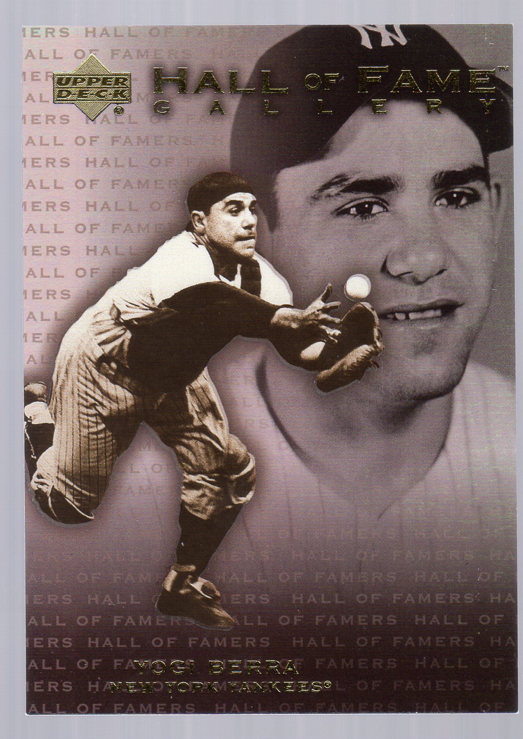 2001 Upper Deck Hall of Famers Gallery #G12 Yogi Berra