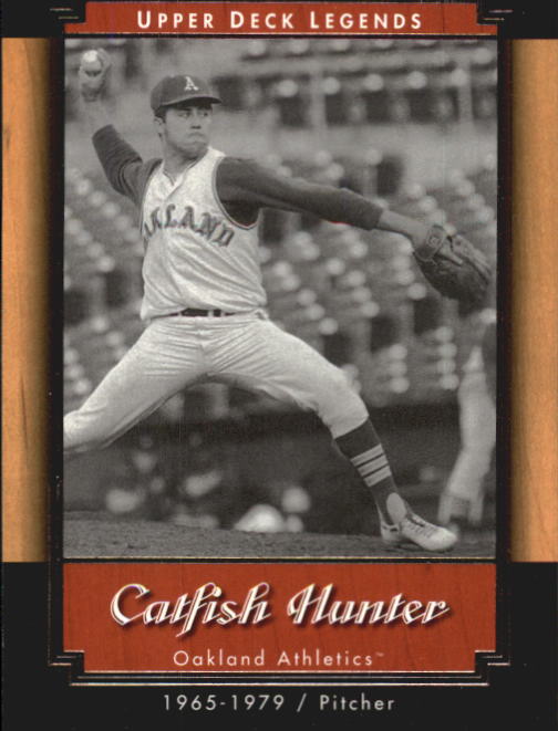 2001 Upper Deck Legends #5 Catfish Hunter