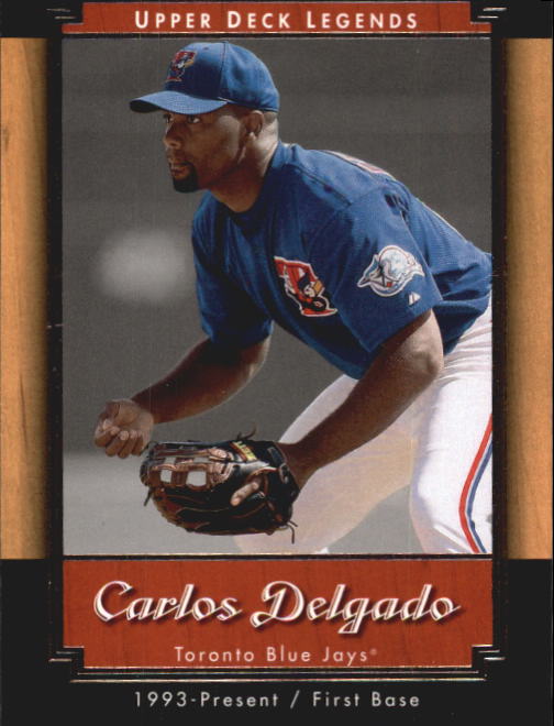 2001 Upper Deck Legends #9 Carlos Delgado