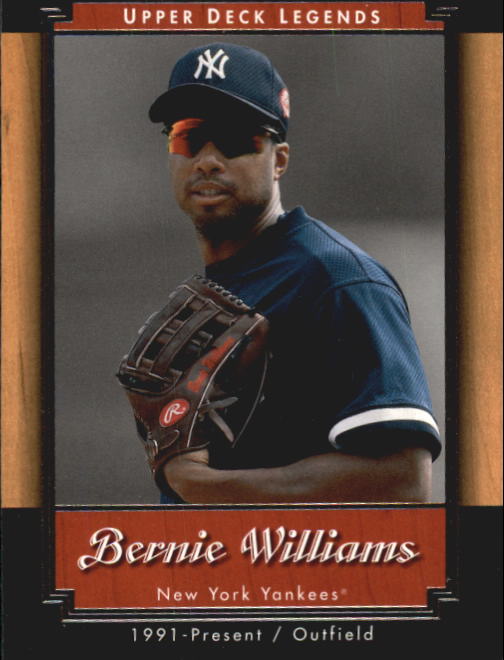2001 Upper Deck Legends #45 Bernie Williams