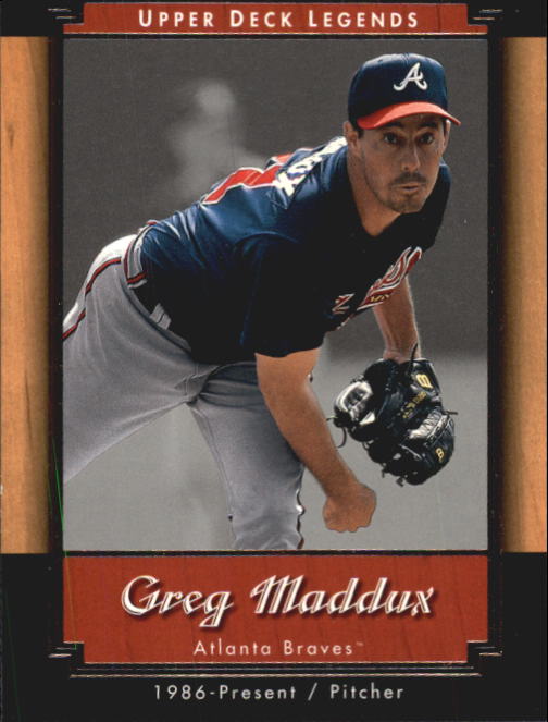 2001 Upper Deck Legends #49 Greg Maddux