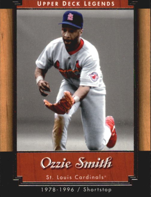 2001 Upper Deck Legends #55 Ozzie Smith